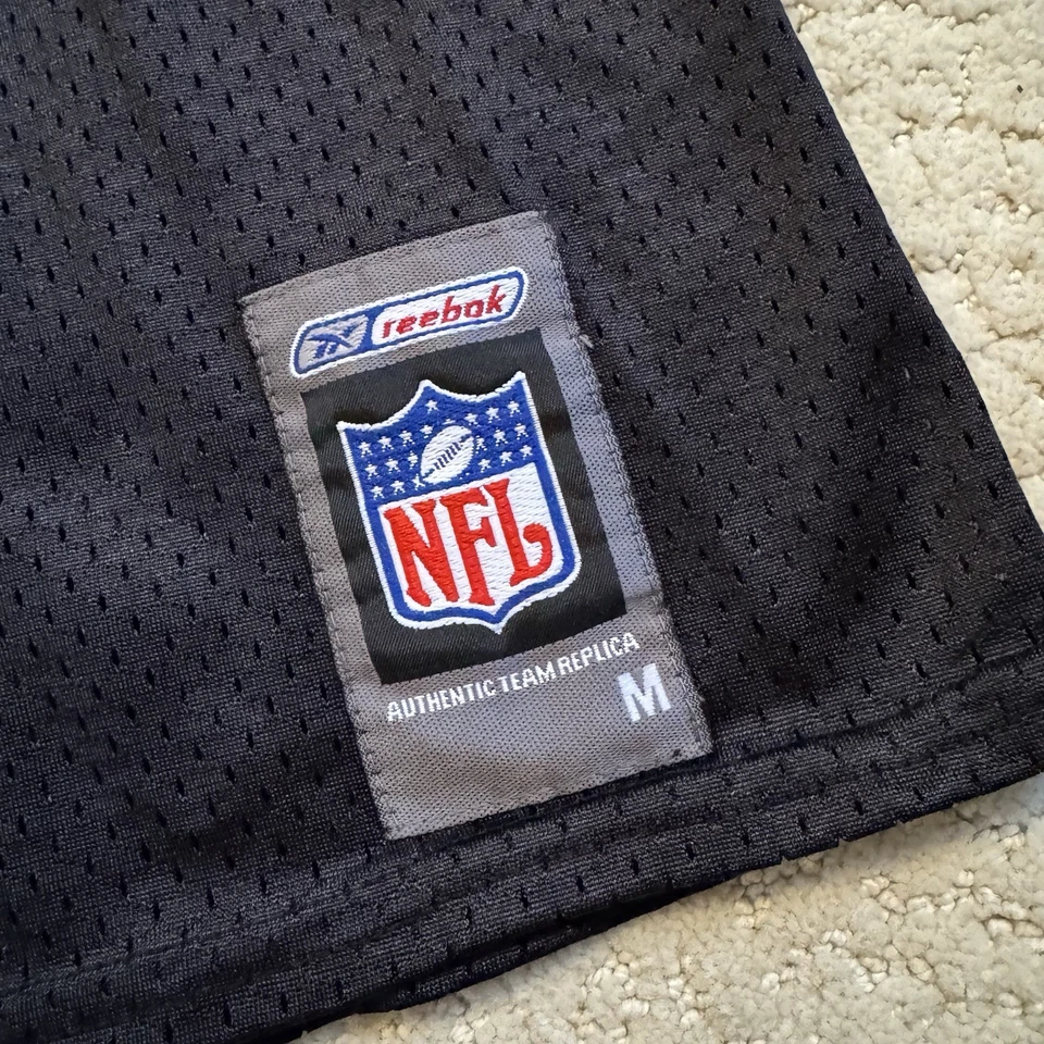 Camiseta deportiva negra para fanáticos de fútbol americano de la NFL Michael Vick # 7 Atlanta Falcons Youth M Reebok Foto 2 de 4