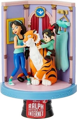 DIORAMA BEAST KINGDOM FIGURINES DISNEY WRECK-IT RALPH 2 JASMINE D-STAGE 025 - Photo 1/2