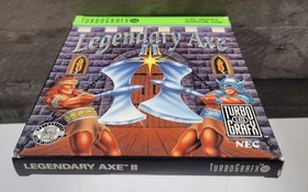 Legendary Axe II TurboGrafx 16 Complete in box CIB Tested Authentic Collection