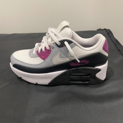 Nike Air Max 90 LV8 Womens Shoes Black Bold Berry Purple FD4328-109 Size 6.5