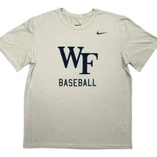 Nike Wake Forest Baseball TEAM ISSUED Demon Deacons #7 NCAA ACC Men’s t-shirt L