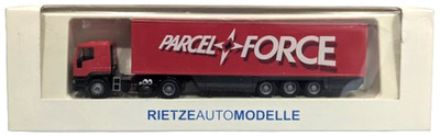 Rietze 60454 Seddon Atkinson Stato 380 Boxvan im Maßstab 1:87 - PARCELFORCE - MIB