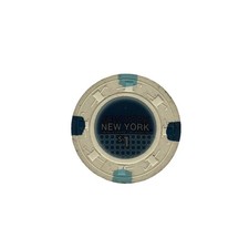 New York - New York * $1 Poker Chip / Jeton * 2008 * Las Vegas, Nevada * Casino