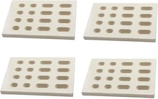 Grill Ceramic Brick Heat Plate 6pc For Barbeques Galore Grand Turbo Members Mark