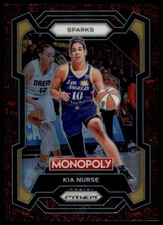 Kia Nurse Classic Icons Red Prizm 2024  Prizm Monopoly WNBA  Sparks #16
