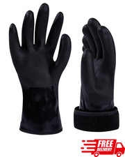 8-Fans Waterproof Thinsulate Hunting Gloves for Men Fleece-Lined Winter Work
