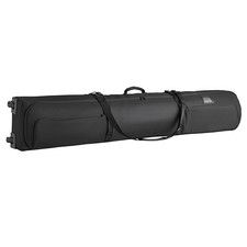 Padded Ski Roller Bag with Wheels, 175cm, Waterproof for Air Travel