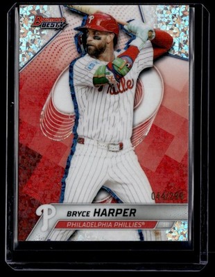 BRYCE HARPER 2025 BOWMAN'S BEST MINI DIAMOND REFRACTOR 044/299 PHILADELPHIA