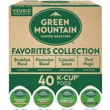 Green Mountain Coffee Roasters® Favorites Collection, 40 Count