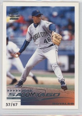 2000 Pacific Crown Collection Platinum Blue 57/67 Jose Santiago #136 0a2