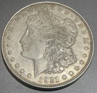 1921 SILVER Morgan Dollar ~ Philadelphia 1921 ~ Very Nice