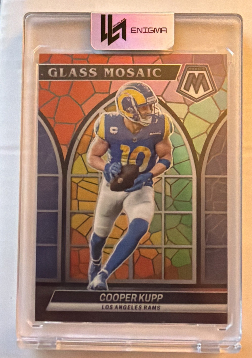 2022 Panini Mosaic Cooper Kupp Glass #GM-16 CASE HIT SSP