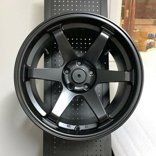 18 Grid Style Black Rims Wheels Fits Honda Civic Si Accord Sport Crosstour