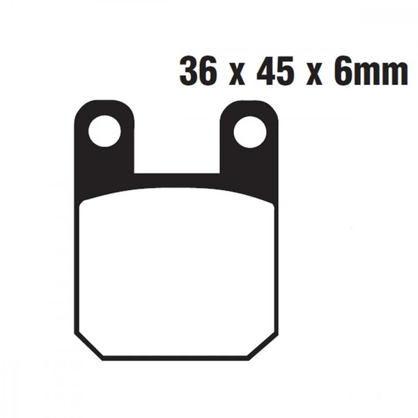 Bremsbelag EBC FA115R Hinten FüR Motorhispania RYZ 50 Pro Racing Supermotard 200-image
