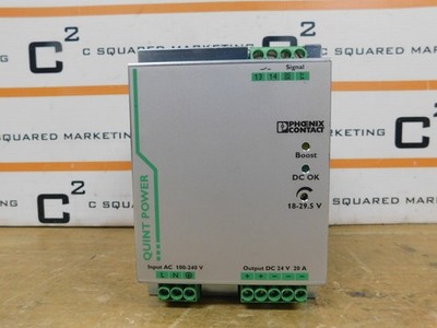 Phoenix Contact QUINT-PS/1AC/24DC/20 Power Supply used CSQ