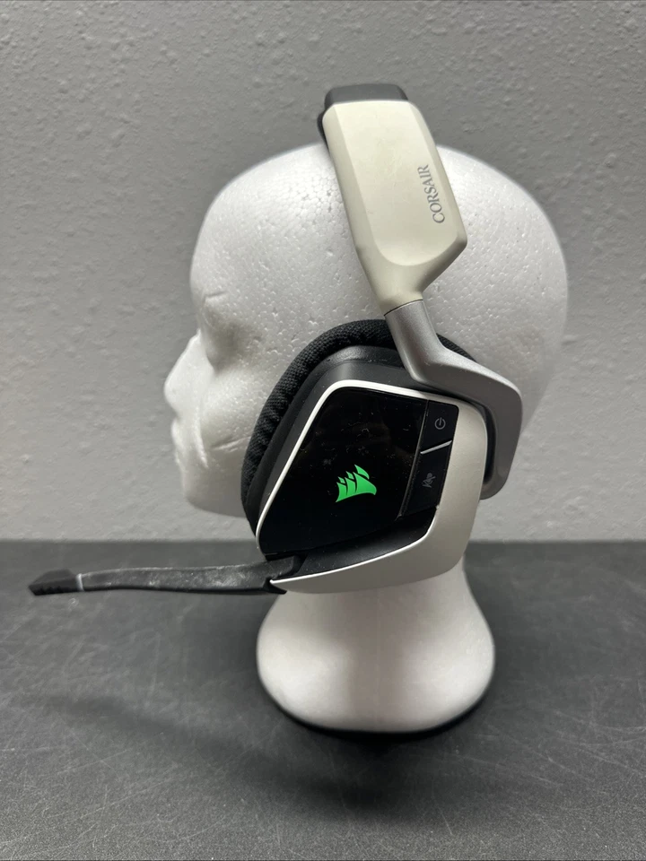 Corsair Void RGB Elite Black/White Wireless Headband Headset UNTESTED - Image 4 of 4