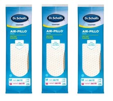 BL Dr. Scholls Air-Pillo Ultra Soft Insoles X 3 Packs Men 7-13/Women 5-10 