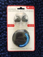 *Lucid Audio HEARBUDS Hearing Amplifiers - Carry Case Included