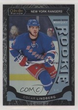 2015 O-Pee-Chee Platinum Marquee Rookies Black Ice 9/99 Oscar Lindberg #M34 he4