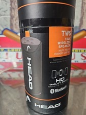 HEAD HD True Wireless Speaker, Bluetooth version 5.0, Black. Brand New 
