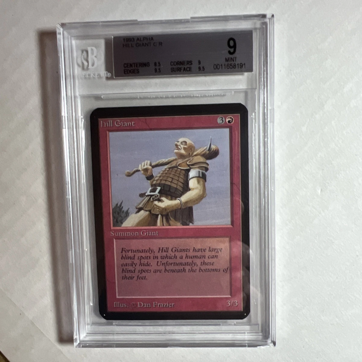 【BGS 8.5】MTG  アルファ版 鑑定品 Magic: The Gathering Beckett Grading Services (BGS) Red Limited