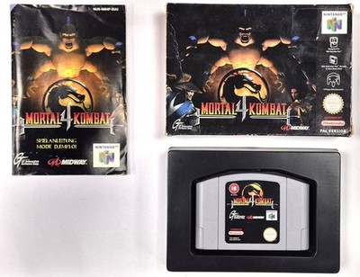 Mortal Kombat 4 N64 OVP Gut