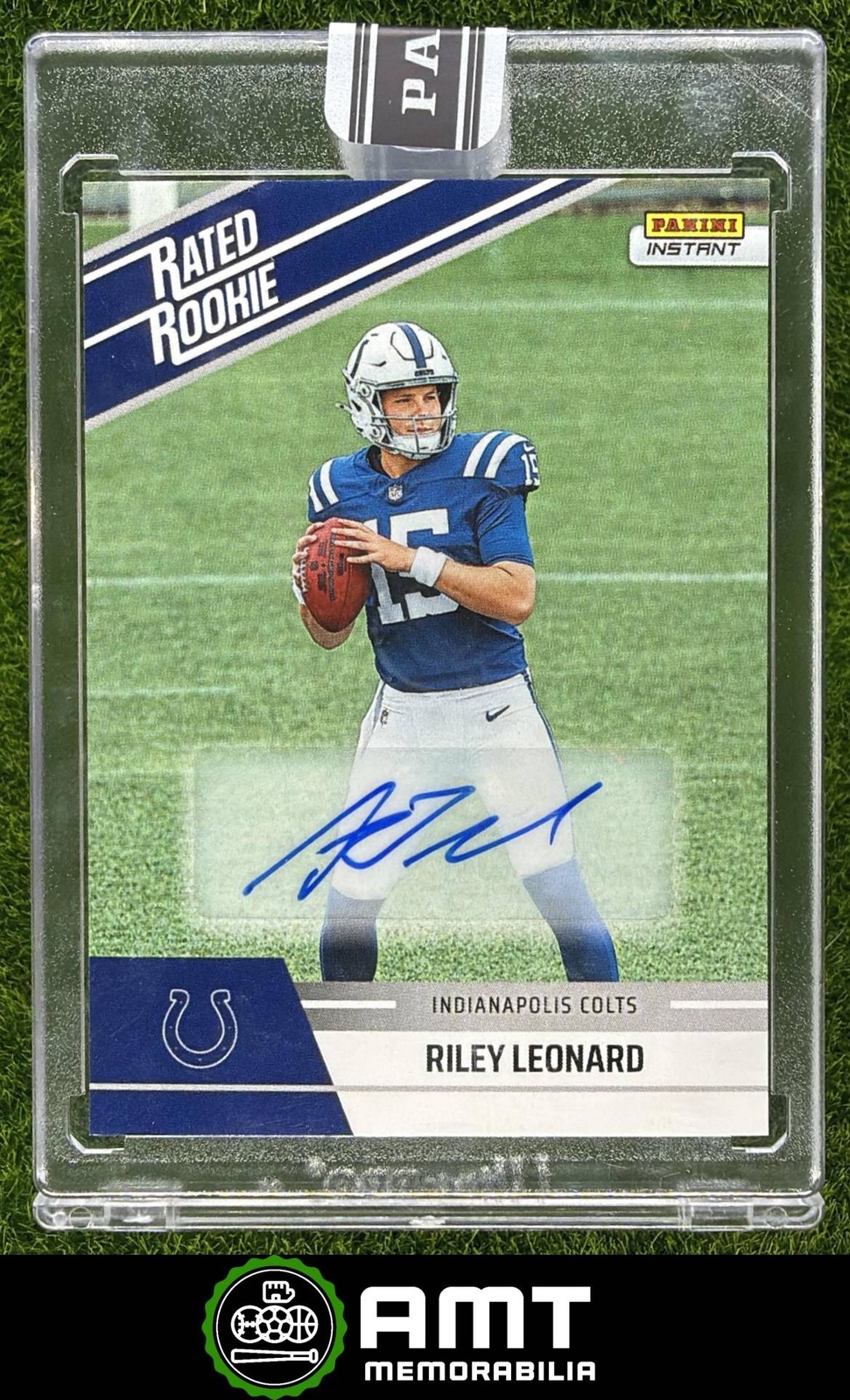 Riley Leonard Panini Instant NFL Rated Rookie Retro #RRR20 Autograph