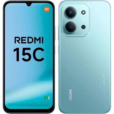 Xiaomi Redmi 15C 4G Mint Green 128GB + 4GB Dual-SIM Unlocked SIMFree NEU