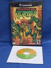 Teenage Mutant Ninja Turtles Nintendo GameCube Tested No Manual - Free Shipping