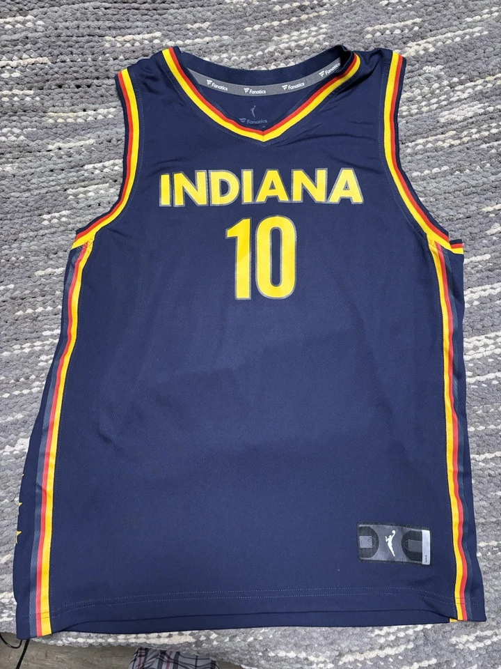 Camiseta y pantalones cortos con licencia Lexi Hull WNBA Indiana Fever para mujer M Foto 2 de 4