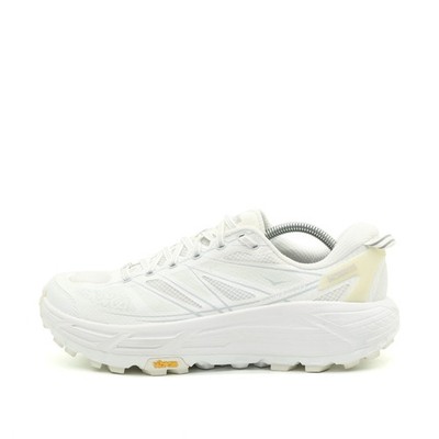 Hoka One Herren Mafate Speed 2 Sportschuh Weiß Mesh Leisten Laufschuh EU 44
