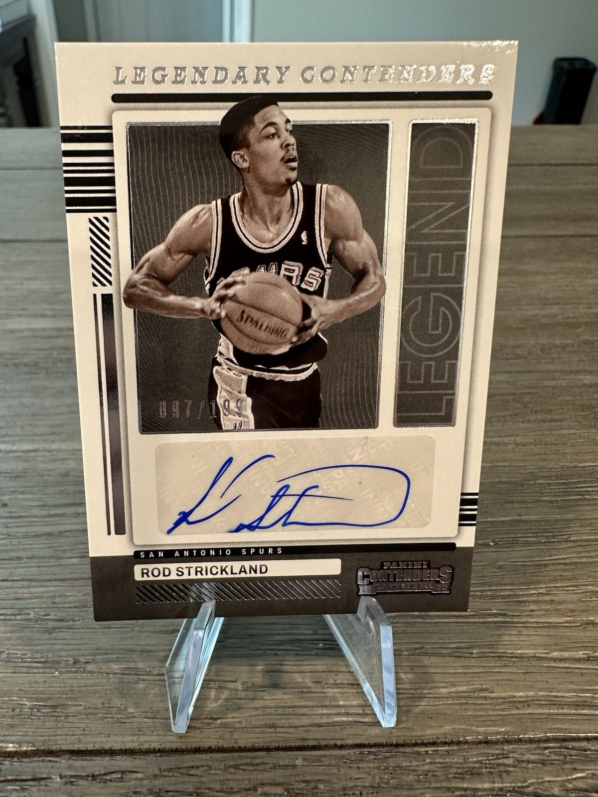 2022 Panini Contenders Legendary Contenders /199 Rod Strickland Auto #LC-RSK
