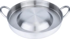 ARC, CM54 NSF Approval 21.25" Heavy Duty Stainless Steel Convex Comal Cazo Gridd