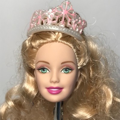 Barbie Doll Head Only-2003 Fantasy Tales Nutracker Sugarplum Princess B5824