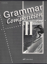 Grammar and Composition II 8 Test/Quiz Key  Fourth Edition A Beka Book