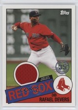 2020 Topps 1985 Topps Baseball Relics Rafael Devers #85R-RD 4r7