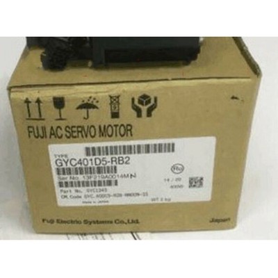 One For FUJI New GYC401D5-RB2 AC Servo Motor In Box Free Shipping