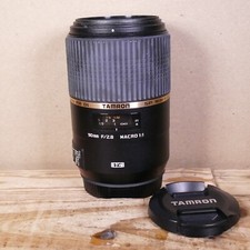 Tamron SP 90mm f/2.8 Di Macro 1:1 VC USD Lens Model F004 Canon -spares or repair