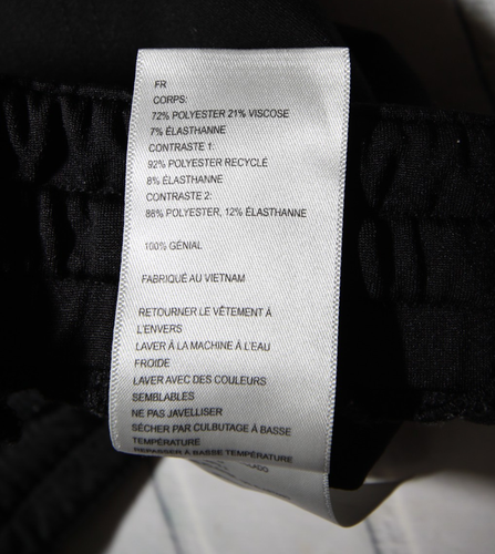 Figs Scrub Pants Joggers Size Medium Petite W22SW2002P Black - Picture 9 of 19