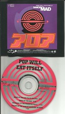 POP WILL EAT ITSELF Dance of the Mad/ Preaching  w/ 3 RARE REMIXES USA CD single