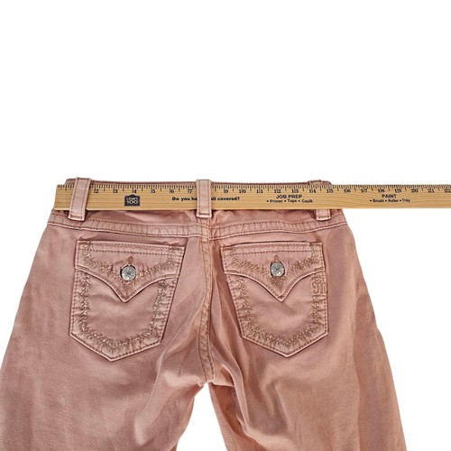 Miss Me Signature Crop Low Rise Jeans Stretch Gr. 27 Denim - Bild 9 von 12