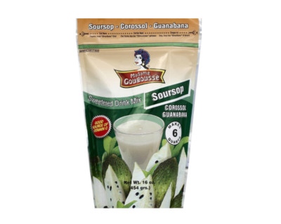 Sweetened Soursop Corossol Guanabana Drink Mix | Madame Gougousse Brand