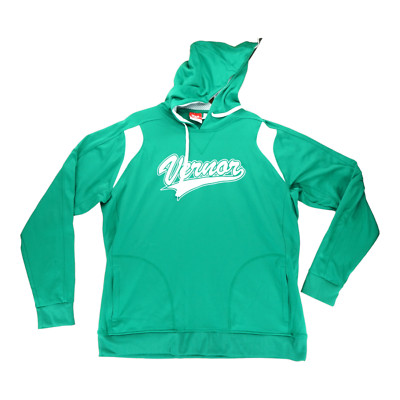 Team 365 Vernor Hoodie Men's Size XL Sweater Green 100% Polyester