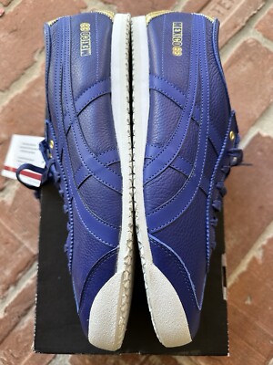 asics TIGER ファブレジャパンL ハイカットシューズ ゴールドネイビー asics TIGER ファブレジャパンL ハイカットシューズ ゴールドネイビー