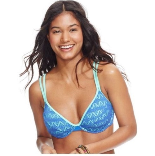 underwire flounce bikini top