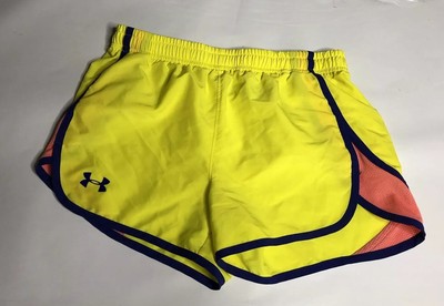 yellow under armour shorts