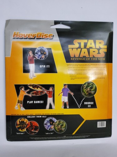 STAR WARS VENGANZA DE LOS SITH DARTH VADER DISCO HOVER 3 FT ANCHO NUEVO - Imagen 2 de 3