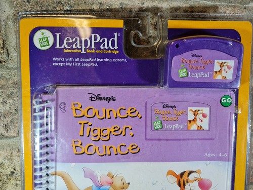 Leap pad Leap Frog Interactive Book & Cartridge Bounce Tigger Bounce Ages 4-6 - Picture 2 of 8