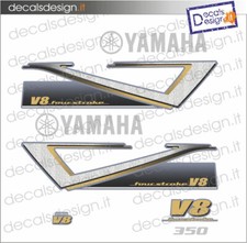 Adesivi motore marino fuoribordo Yamaha 350 cv 2019  gommone barca stickers
