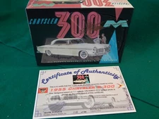 CHIP FOOSE FIRST RUN COA 1955 CHRYSLER 300 Numbered Signed Moebius KIT MIB